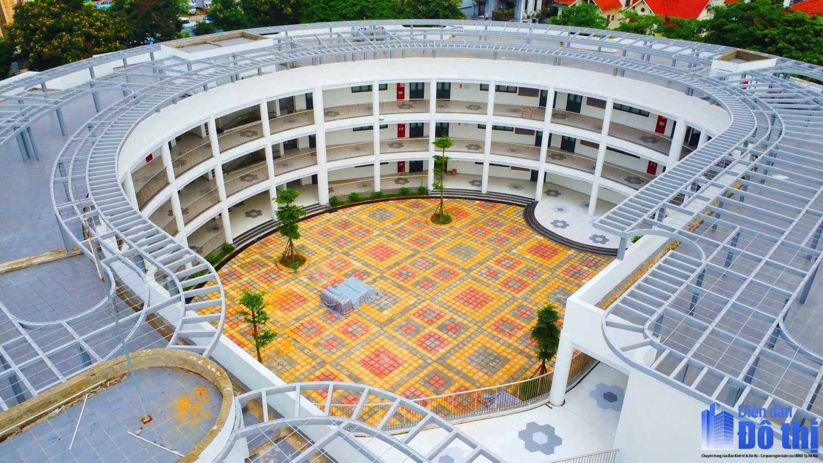 Không phải trường quốc tế nào cả, đây là trường mầm non CÔNG LẬP sắp xây xong ở Hà Nội: Đẹp quá phụ huynh ơi! - Ảnh 2. Không phải trường quốc tế nào cả, đây là trường mầm non CÔNG LẬP sắp xây xong ở Hà Nội: Đẹp quá phụ huynh ơi! - Ảnh 2.