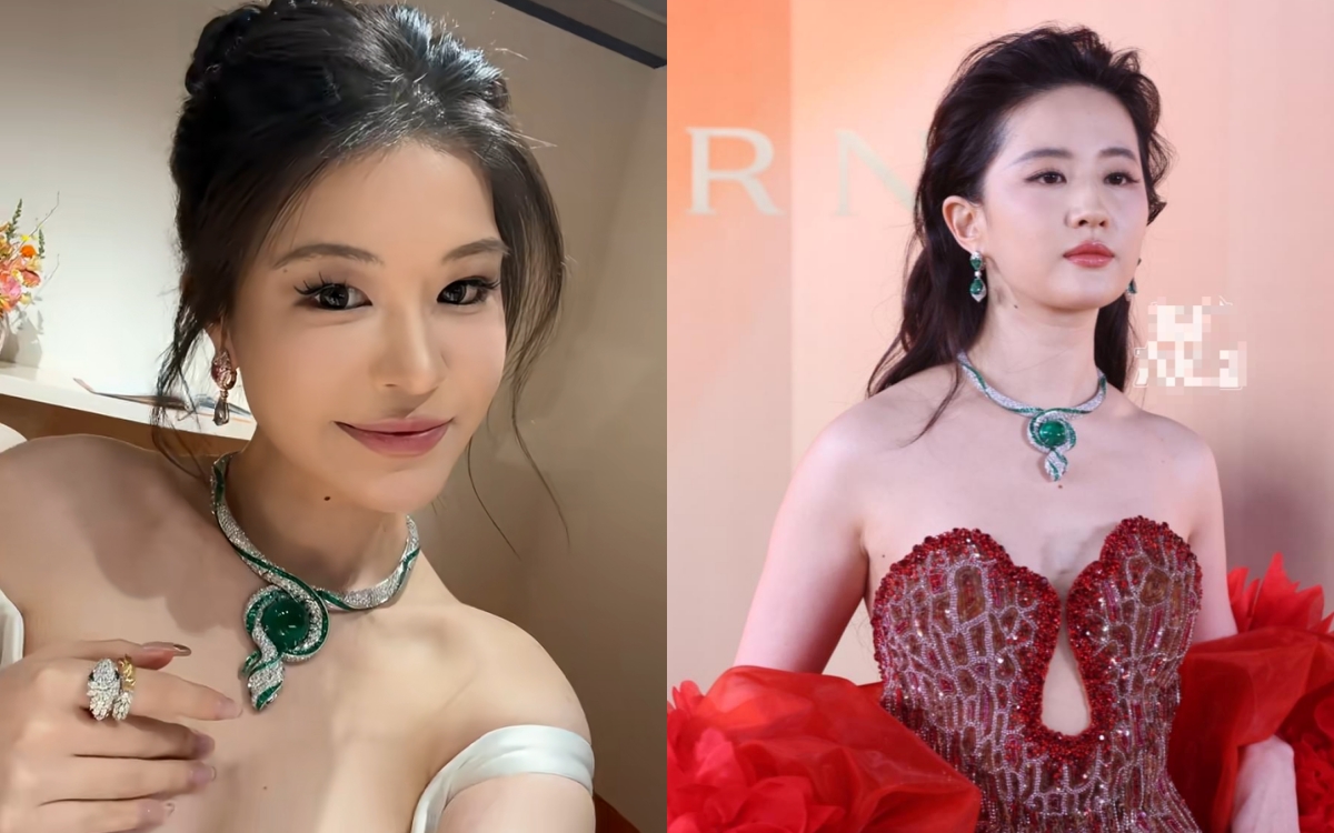 Phú bà siêu giàu cũng bắt chước Lưu Diệc Phi, chẳng ngại "vung tiền" sắm đồ y hệt - Ảnh 2. Phú bà siêu giàu cũng bắt chước Lưu Diệc Phi, chẳng ngại "vung tiền" sắm đồ y hệt - Ảnh 2.