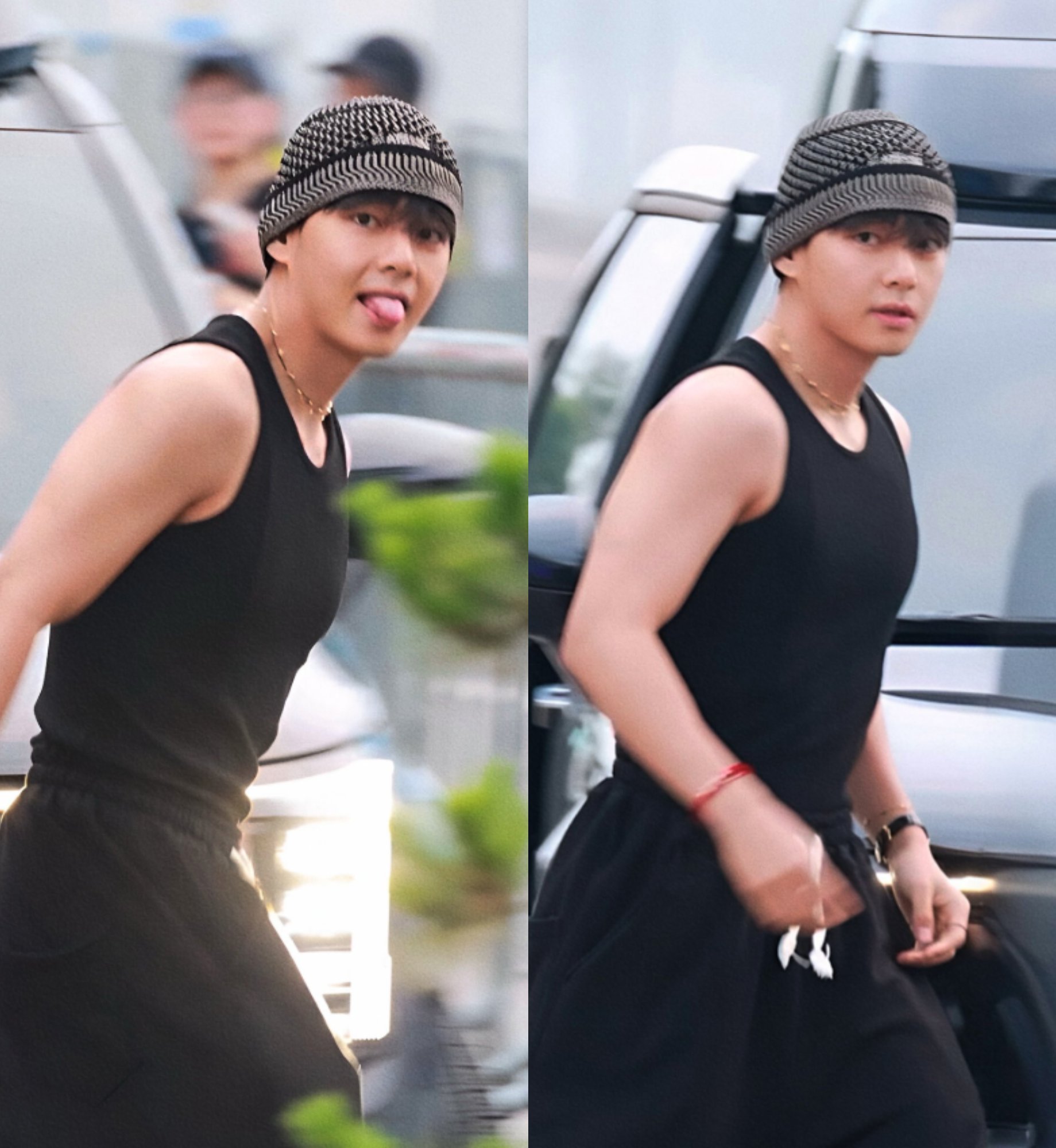 V (BTS), Suzy lên đường cho chuyến đi đặc biệt: Màn khoe cơ bắp của nam thần BTS gây lo ngại- Ảnh 8. V (BTS), Suzy lên đường cho chuyến đi đặc biệt: Màn khoe cơ bắp của nam thần BTS gây lo ngại- Ảnh 8.