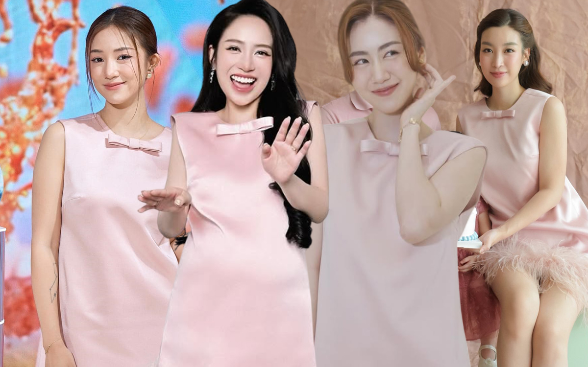 Loạt hot mom: Đỗ Mỹ Linh, Salim, Joyce Phạm trẻ xinh mê mẩn khi cùng diện 1 mẫu đầm - Ảnh 1. Loạt hot mom: Đỗ Mỹ Linh, Salim, Joyce Phạm trẻ xinh mê mẩn khi cùng diện 1 mẫu đầm - Ảnh 1.