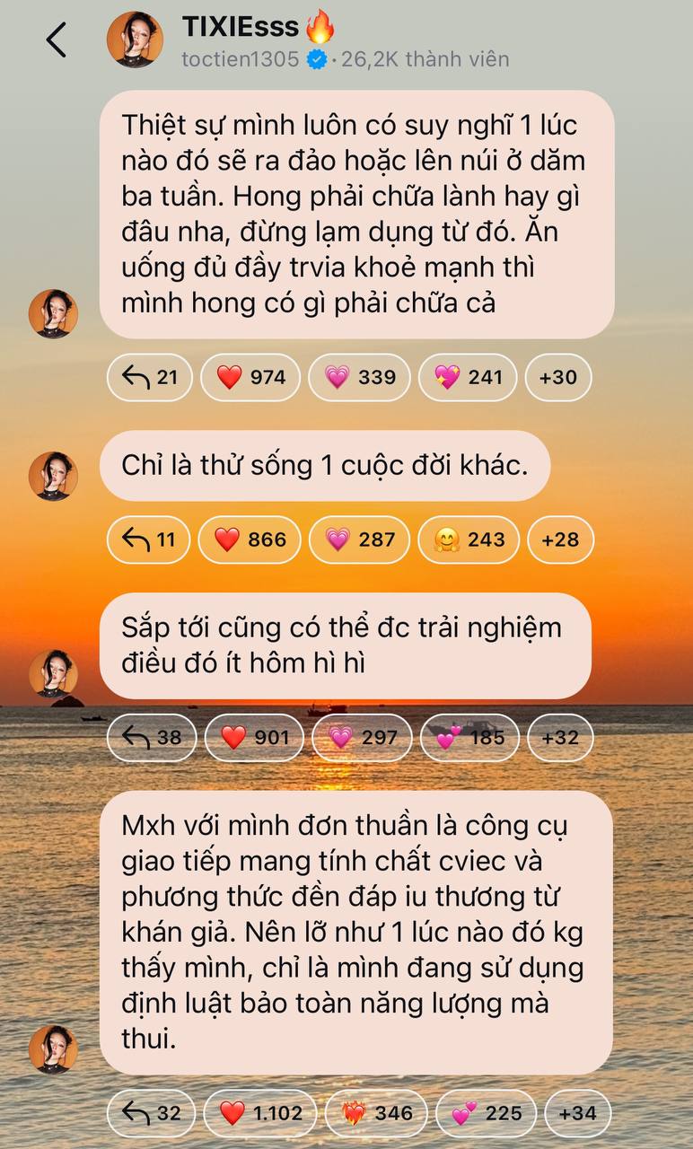 Động thái gây bàn tán của Touliver giữa lúc Tóc Tiên có loạt dấu hiệu bất ổn- Ảnh 3. Động thái gây bàn tán của Touliver giữa lúc Tóc Tiên có loạt dấu hiệu bất ổn- Ảnh 3.