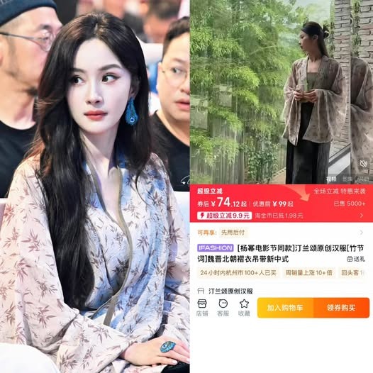 Đỉnh lưu Cbiz giúp cửa hàng Taobao bán vèo vèo hơn 30.000 chiếc áo sau 1 đêm- Ảnh 5. Đỉnh lưu Cbiz giúp cửa hàng Taobao bán vèo vèo hơn 30.000 chiếc áo sau 1 đêm- Ảnh 5.