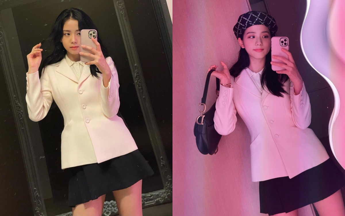 Vương phi Kate – Jisoo diện cùng 1 chiếc áo nhưng style khác biệt hoàn toàn - Ảnh 4.