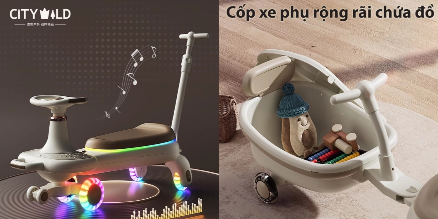 Con nhà Phương Oanh mê tít chiếc xe "tình thân mến thân", mẹ nào có 2 con rất nên rinh về - Ảnh 5. Con nhà Phương Oanh mê tít chiếc xe "tình thân mến thân", mẹ nào có 2 con rất nên rinh về - Ảnh 5.