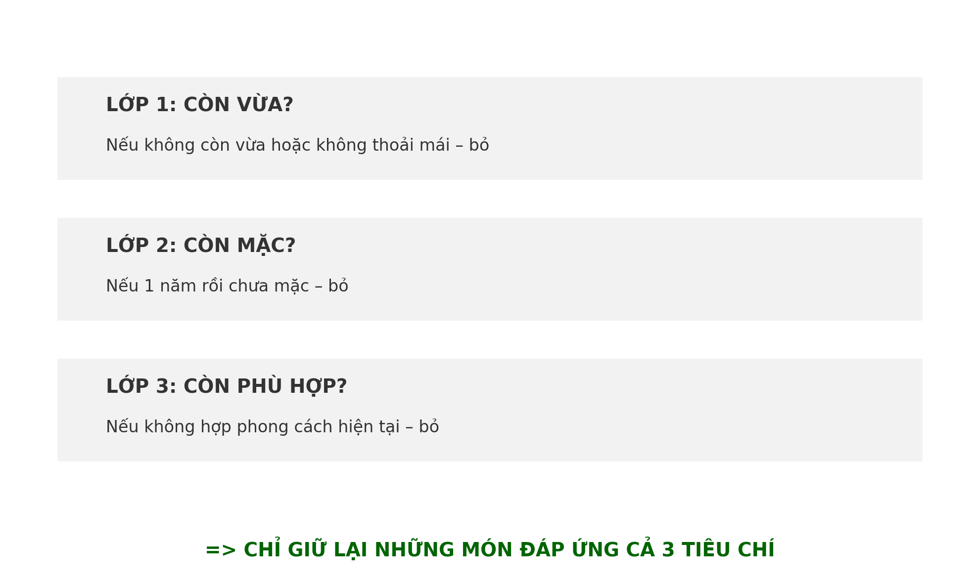 Tủ đồ tối giản bắt đầu từ đây: 5 món quần áo càng giữ càng phí tiền và diện tích - Ảnh 5. Tủ đồ tối giản bắt đầu từ đây: 5 món quần áo càng giữ càng phí tiền và diện tích - Ảnh 5.