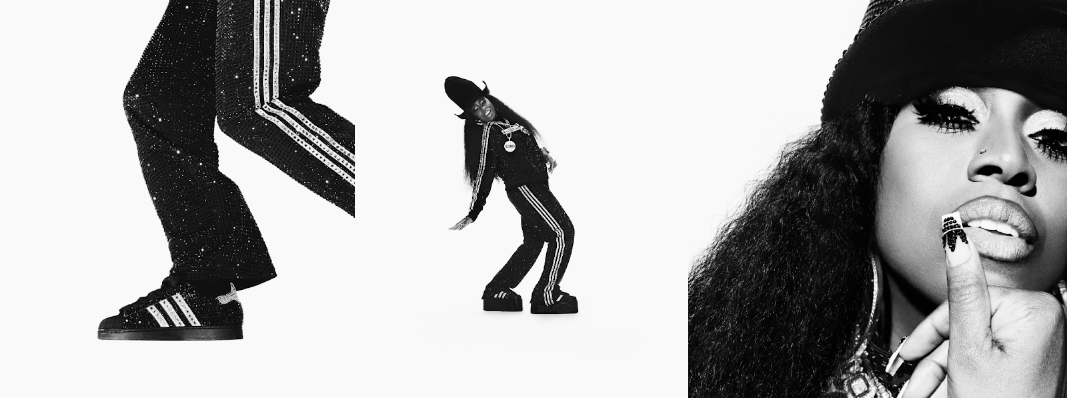 adidas Original giới thiệu chương mới của chiến dịch Superstar: The Original (Nguyên bản)- Ảnh 3. A person in a black suit AI-generated content may be incorrect.