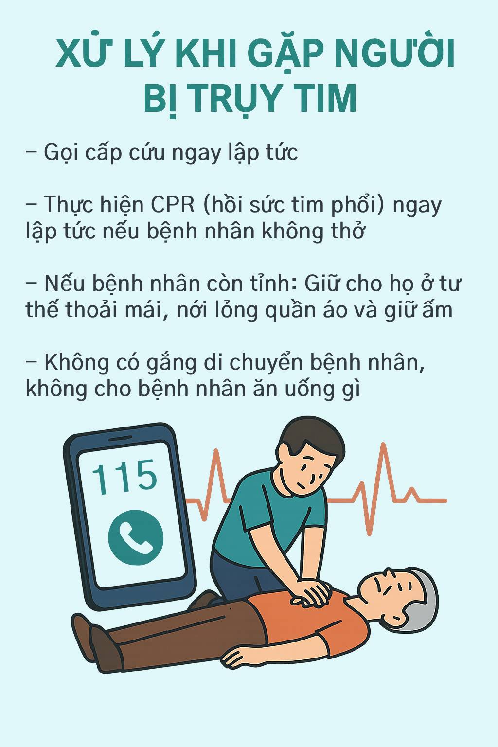 Ông Hoàng Nam Tiến qua đời do ngừng tim đột ngột: Biến cố tim mạch nguy hiểm nhất, khi bị phải xử lý thế nào?- Ảnh 5. Ông Hoàng Nam Tiến qua đời do ngừng tim đột ngột: Biến cố tim mạch nguy hiểm nhất, khi bị phải xử lý thế nào?- Ảnh 5.
