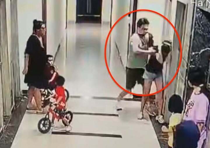 Người đàn ông hành hung phụ nữ ở sảnh chung cư dọa 'sẽ giết cả nhà' nạn nhân - Ảnh 1.