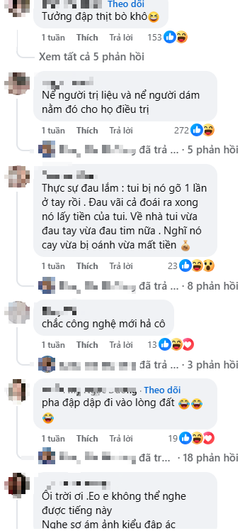 Rùng mình xem clip giải cơ lan truyền MXH, cận cảnh da thịt bị đập bầm tím ai nấy sợ hãi, xót xa - Ảnh 2. Rùng mình xem clip giải cơ lan truyền MXH, cận cảnh da thịt bị đập bầm tím ai nấy sợ hãi, xót xa - Ảnh 2.