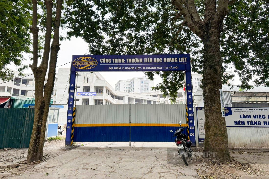Trường Tiểu học CÔNG LẬP hàng trăm tỷ đồng này sắp xây xong, đã to đẹp còn có sân bóng đá, bóng rổ xịn sò!- Ảnh 1.