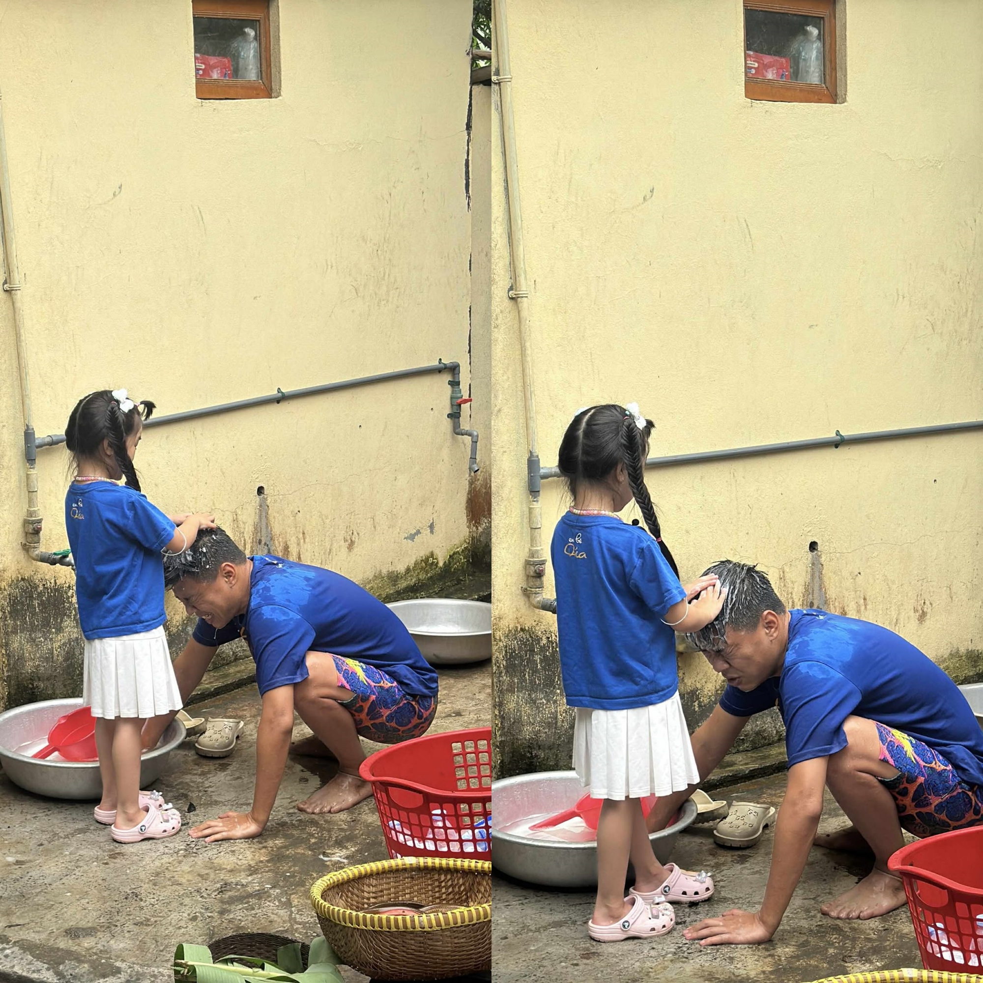 Bố ơi, mình đi đâu thế? tập 13: Con trai Duy Hưng vượt qua sợ hãi, con gái Trung Ruồi đòi 'treo bố lên gốc cây'- Ảnh 13. Bố ơi, mình đi đâu thế? tập 13: Con trai Duy Hưng vượt qua sợ hãi, con gái Trung Ruồi đòi 'treo bố lên gốc cây'- Ảnh 13.