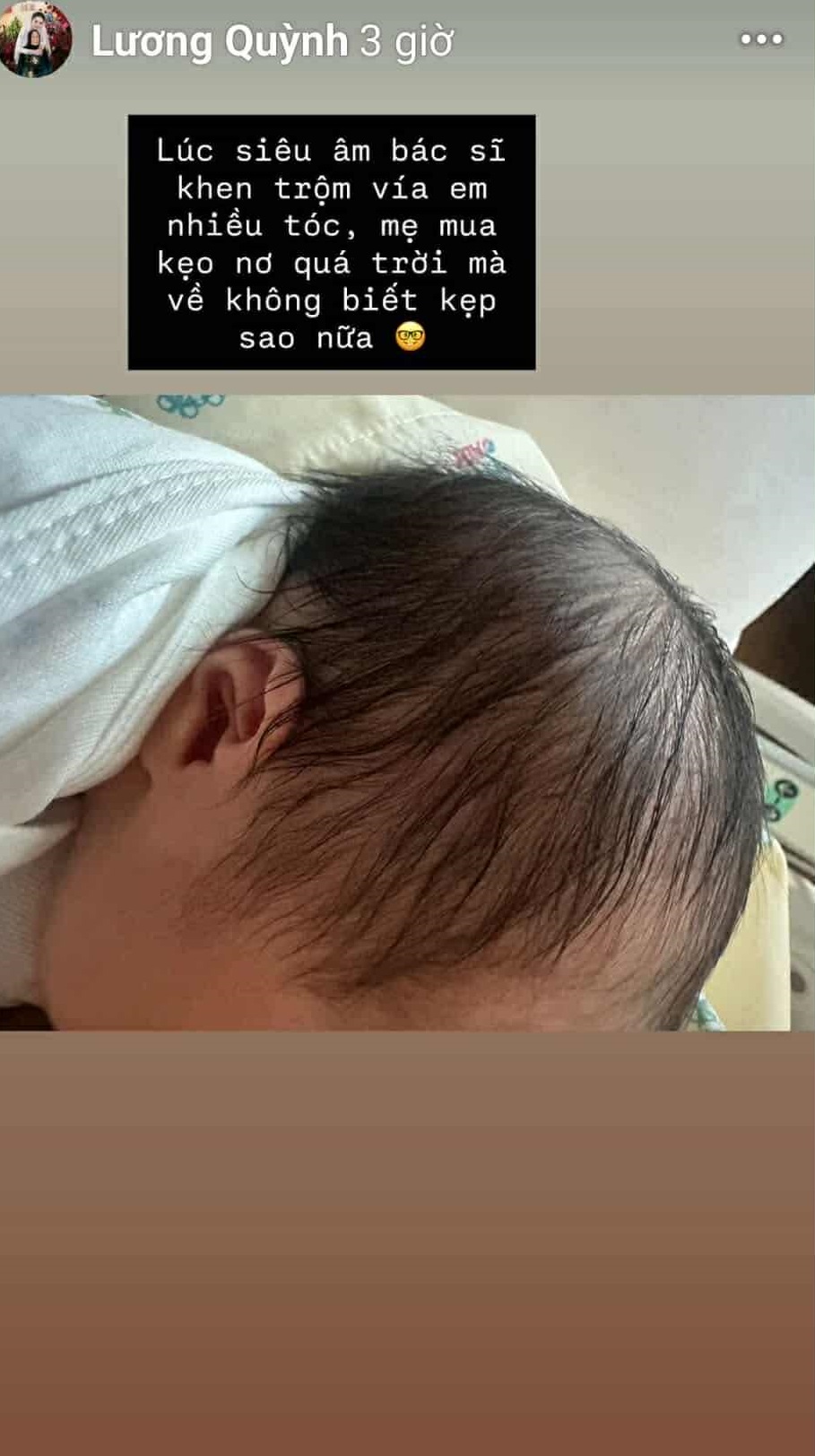Quỳnh Lương than thở về ngoại hình của con gái mới chào đời, chuyện gì đây?- Ảnh 2.