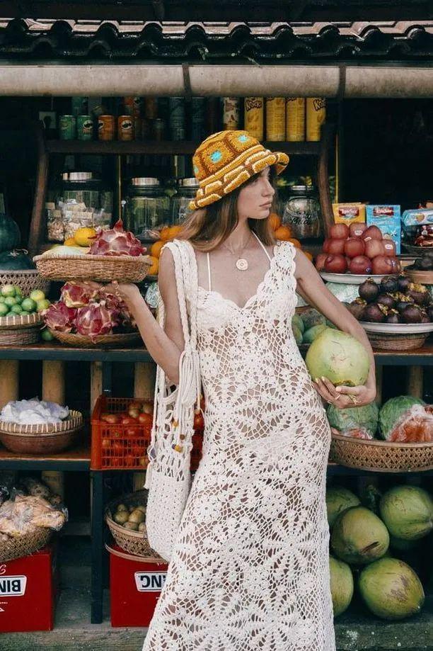 Mê mẩn “đồ đan móc” của mỹ nhân Hoa ngữ: Từ Cao Viên Viên đến Chu Châu, ai mặc cũng đẹp nao lòng- Ảnh 18.