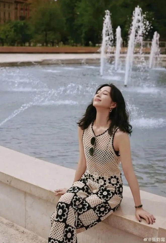 Mê mẩn “đồ đan móc” của mỹ nhân Hoa ngữ: Từ Cao Viên Viên đến Chu Châu, ai mặc cũng đẹp nao lòng- Ảnh 5.