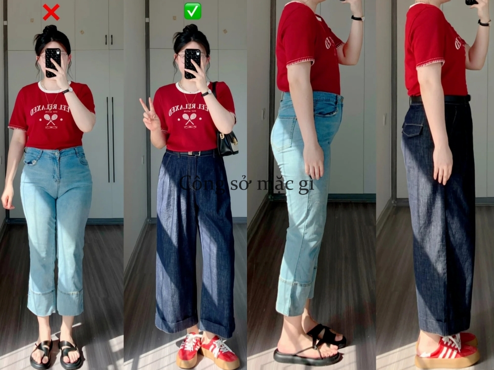 Kiểu quần &quot;cấm kị&quot; cho người đùi to, diện lên vừa xấu vừa già hơn tuổi - Ảnh 2.