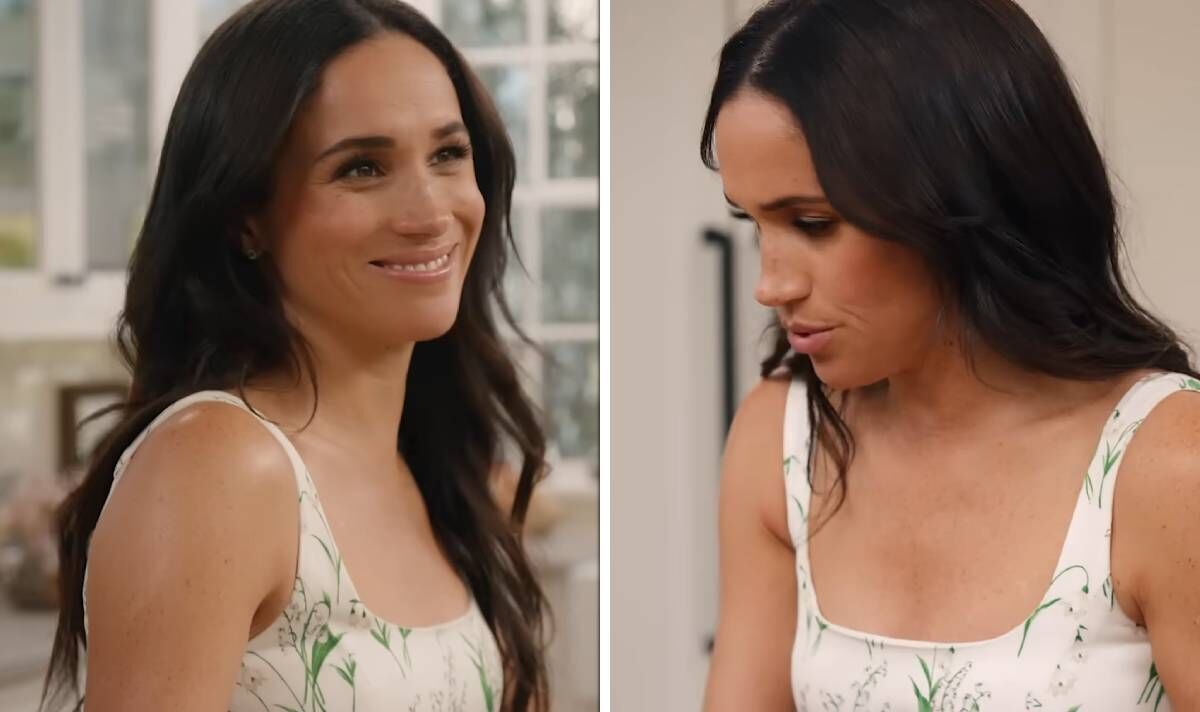 Meghan gây tranh cãi vì mặc váy hơn 82 triệu đồng để… làm salad trong show mới- Ảnh 1.