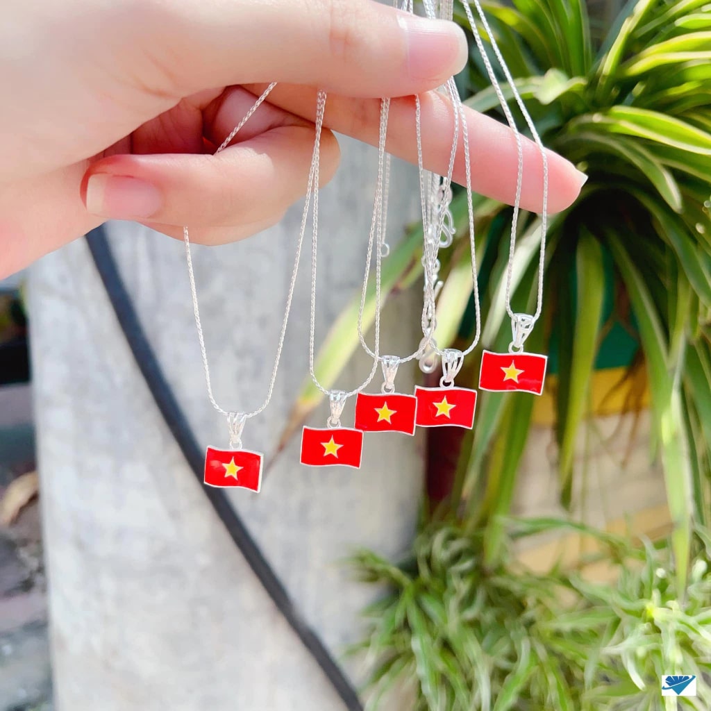 Cờ Tổ quốc, áo in hình sao vàng... 