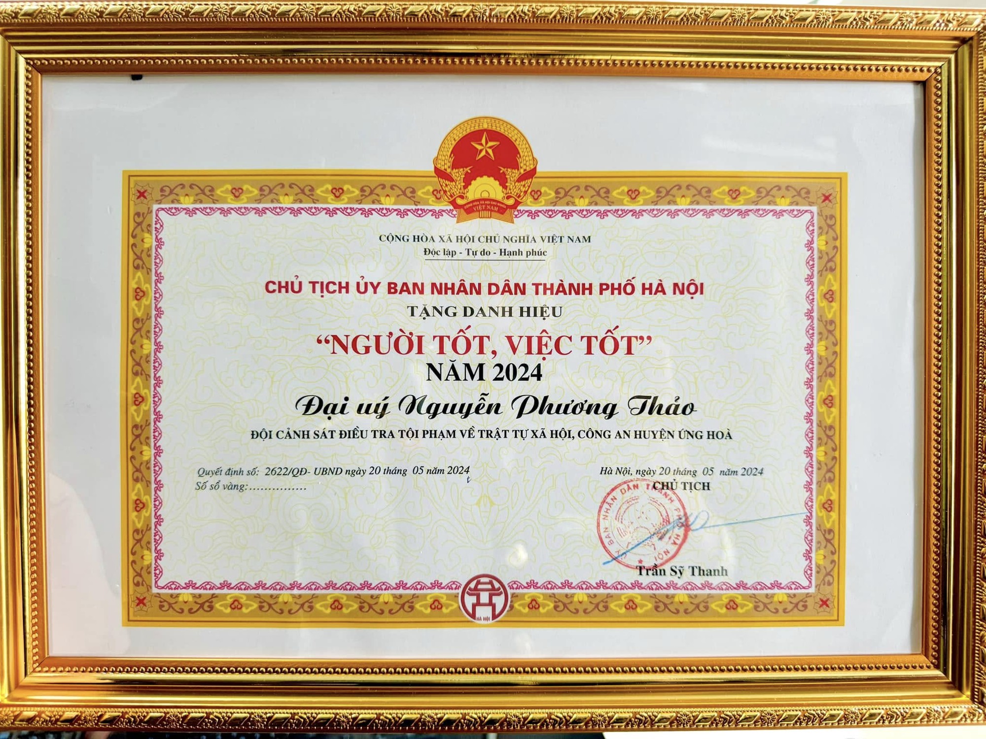 Đại uý Công an xinh đẹp, giỏi võ &quot;quật ngã&quot; quái xế ở Hồ Gươm: Tôi vẫn còn độc thân - Ảnh 6.