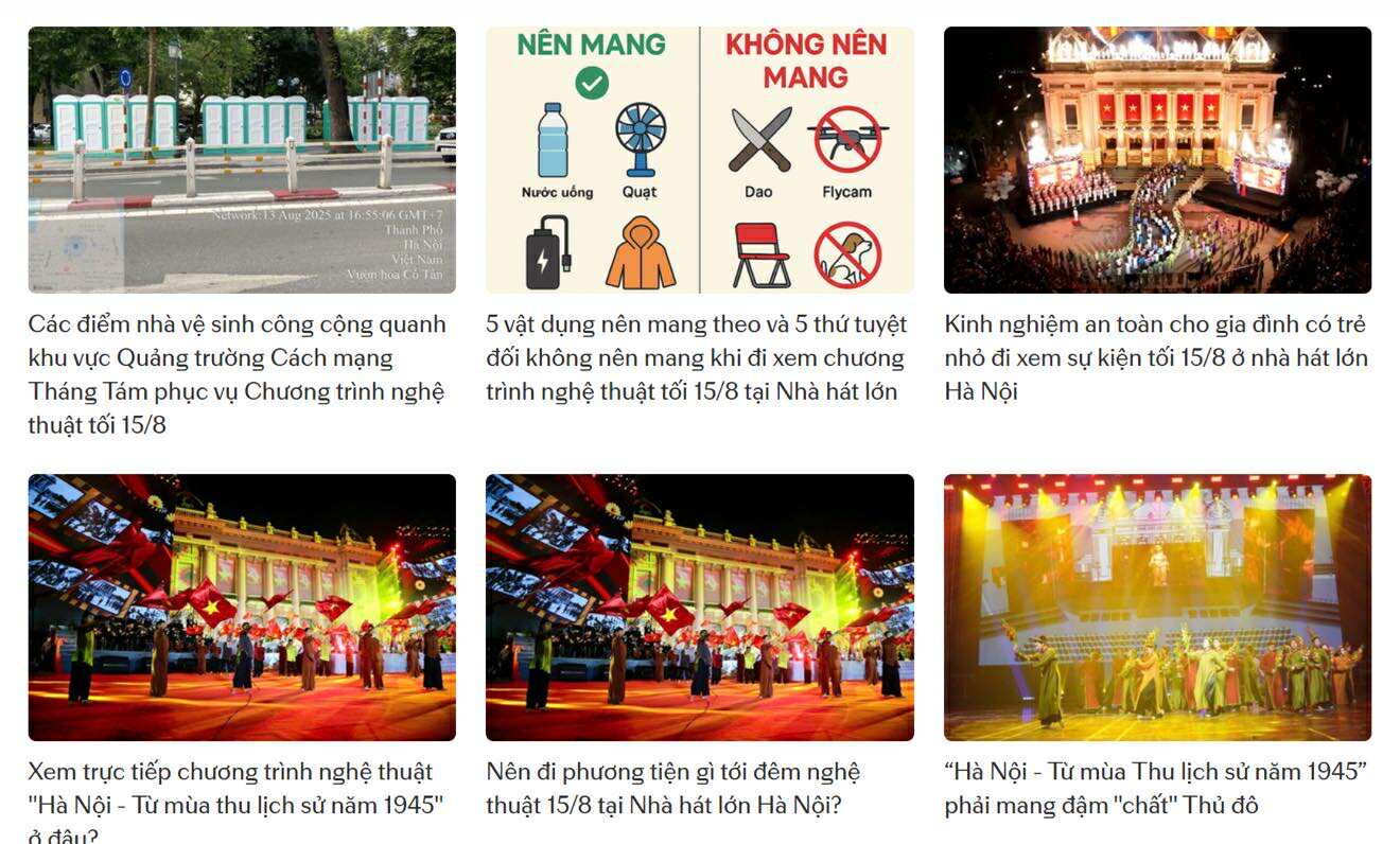 &quot;Hà Nội - Từ mùa thu lịch sử 1945&quot;: Đêm nghệ thuật khơi dậy niềm tự hào dân tộc - Ảnh 2.