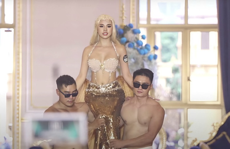Thí sinh Miss Grand khoe vòng 1 ngồn ngộn khiến dân tình nhức mắt- Ảnh 8.