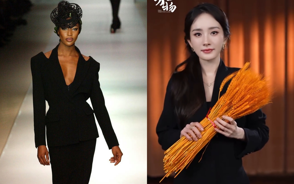 Dương Mịch diện đồ Haute Couture 22 năm tuổi nhưng dân tình không biết &quot;nên khen hay chê&quot; - Ảnh 1.