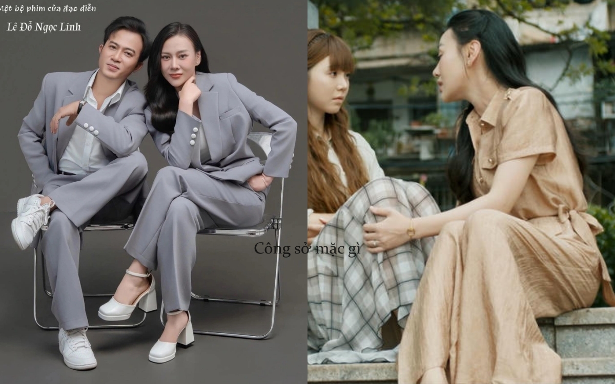 Phương Oanh thăng hạng phong cách, có cả loạt set đồ công sở đẹp mê trong phim mới - Ảnh 5.