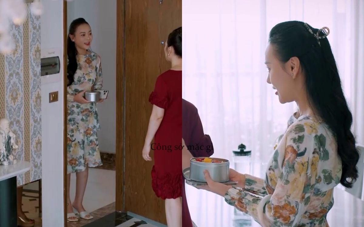 Phương Oanh thăng hạng phong cách, có cả loạt set đồ công sở đẹp mê trong phim mới - Ảnh 7.
