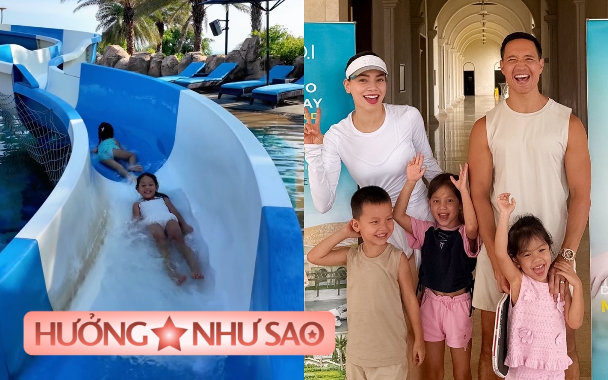 Gia đình Hà Hồ nghỉ dưỡng tại nơi "chụp góc nào cũng đẹp", còn cực nhiều trò vui cho trẻ nhỏ- Ảnh 1. Gia đình Hà Hồ nghỉ dưỡng tại nơi "chụp góc nào cũng đẹp", còn cực nhiều trò vui cho trẻ nhỏ- Ảnh 1.