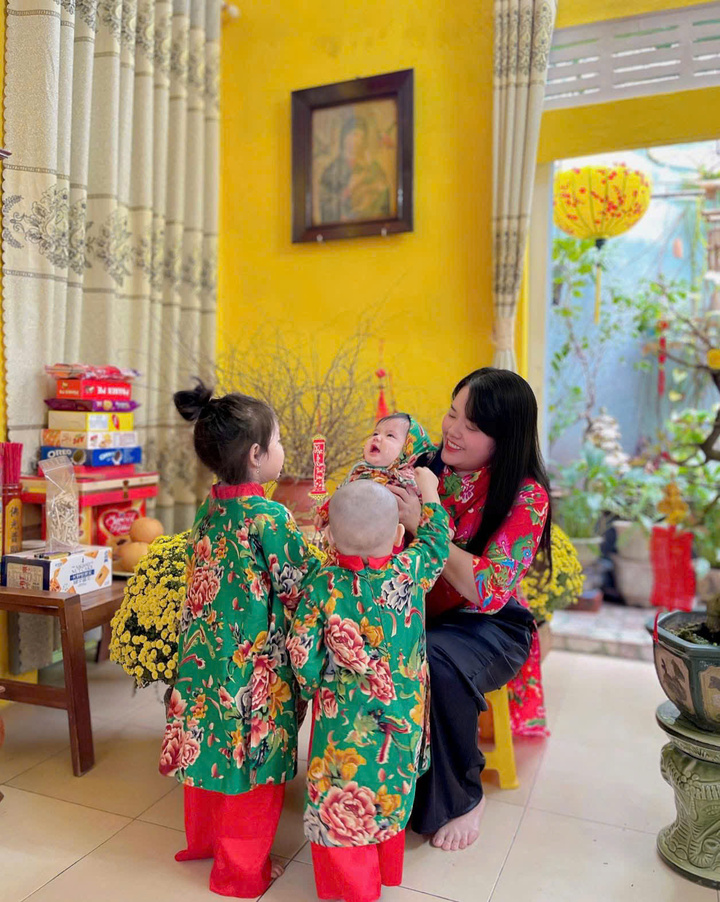 Cặp đôi Đà Nẵng gây sốt mạng khi 3 con đều sinh thường vào ngày 5/9 - Ảnh 4.