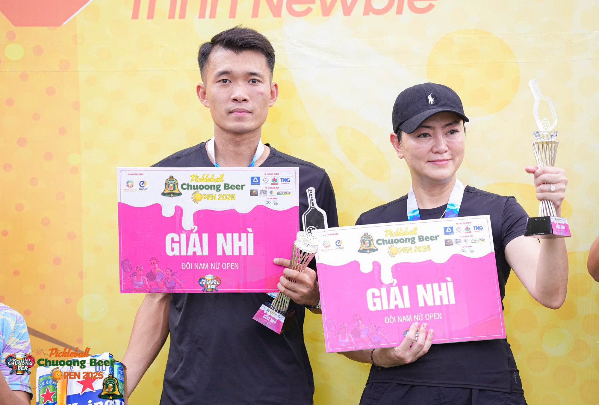 Bất ngờ không? Cô Văn Thuỳ Dương cũng gia nhập &quot;khối pickleball&quot;, đã vậy còn thắng giải luôn!- Ảnh 4.