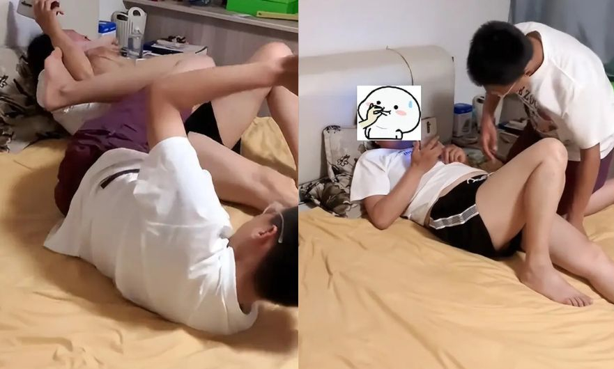 Hình ảnh mẹ chơi đùa với con trai 13 tuổi trong phòng khiến ai nấy hốt hoảng: Chị ơi, hãy tôn trọng ranh giới! - Ảnh 1. Hình ảnh mẹ chơi đùa với con trai 13 tuổi trong phòng khiến ai nấy hốt hoảng: Chị ơi, hãy tôn trọng ranh giới! - Ảnh 1.