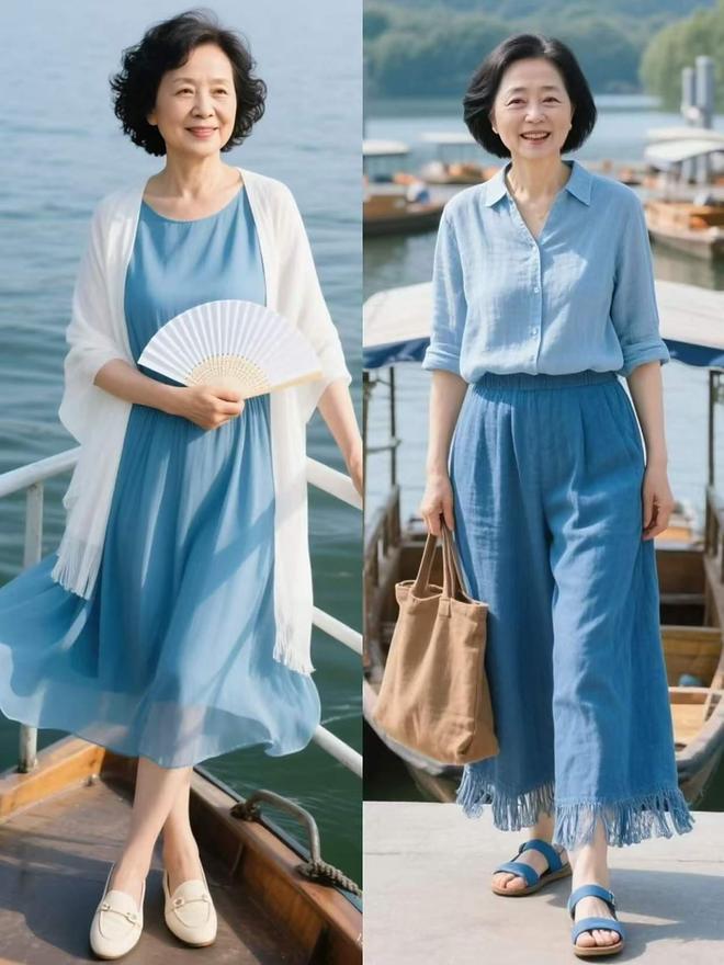Phụ nữ trung niên da ngăm nên mặc 3 màu “giàu sang” này vào mùa hè: Vừa trắng da vừa trẻ hẳn ra- Ảnh 1. Phụ nữ trung niên da ngăm nên mặc 3 màu “giàu sang” này vào mùa hè: Vừa trắng da vừa trẻ hẳn ra- Ảnh 1.