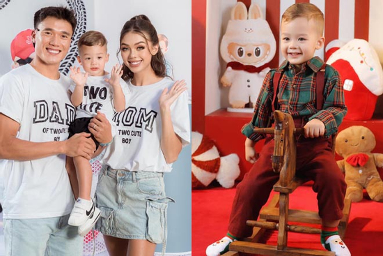 Hội 4 cậu ấm quý tử Gen Alpha làng bóng Việt: Bé nào cũng như sao y bản chính từ bố!- Ảnh 19.