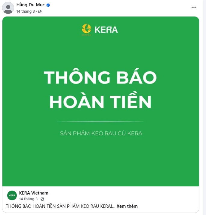 Những ai mua kẹo KERA liên hệ ngay Cơ quan Cảnh sát điều tra - Ảnh 3. Những ai mua kẹo KERA liên hệ ngay Cơ quan Cảnh sát điều tra - Ảnh 3.
