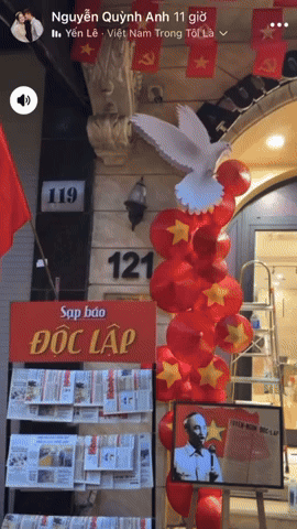 Vợ chồng Duy Mạnh trang hoàng nhà mặt phố để mời bà con đi xem tổng hợp luyện A80 ghé thăm, tặng 500 chiếc kem!- Ảnh 2. Vợ chồng Duy Mạnh trang hoàng nhà mặt phố để mời bà con đi xem tổng hợp luyện A80 ghé thăm, tặng 500 chiếc kem!- Ảnh 2.