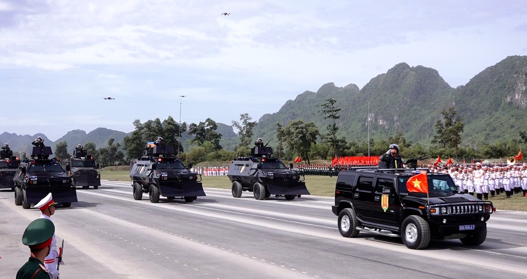 Tổng hợp luyện tối 21/8: Dàn khí tài tên lửa đạn đạo, pháo phản lực, UAV của QĐND Việt Nam sẽ đi qua đâu? - Ảnh 5.