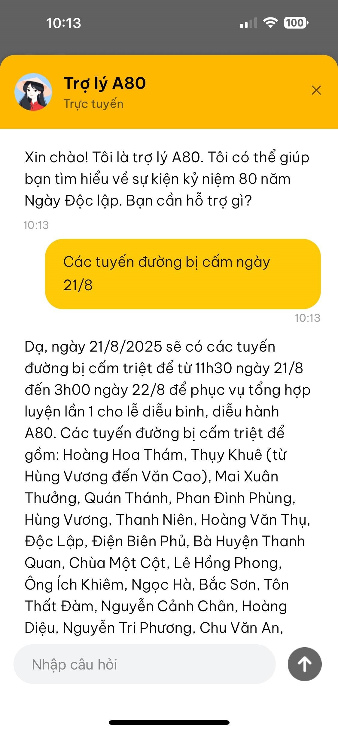 Cách tải ứng dụng A80 - Tự hào Việt Nam xem &quot;cấm đường Hà Nội&quot; cập nhật chi tiết, chuẩn xác nhất lúc này - Ảnh 4.