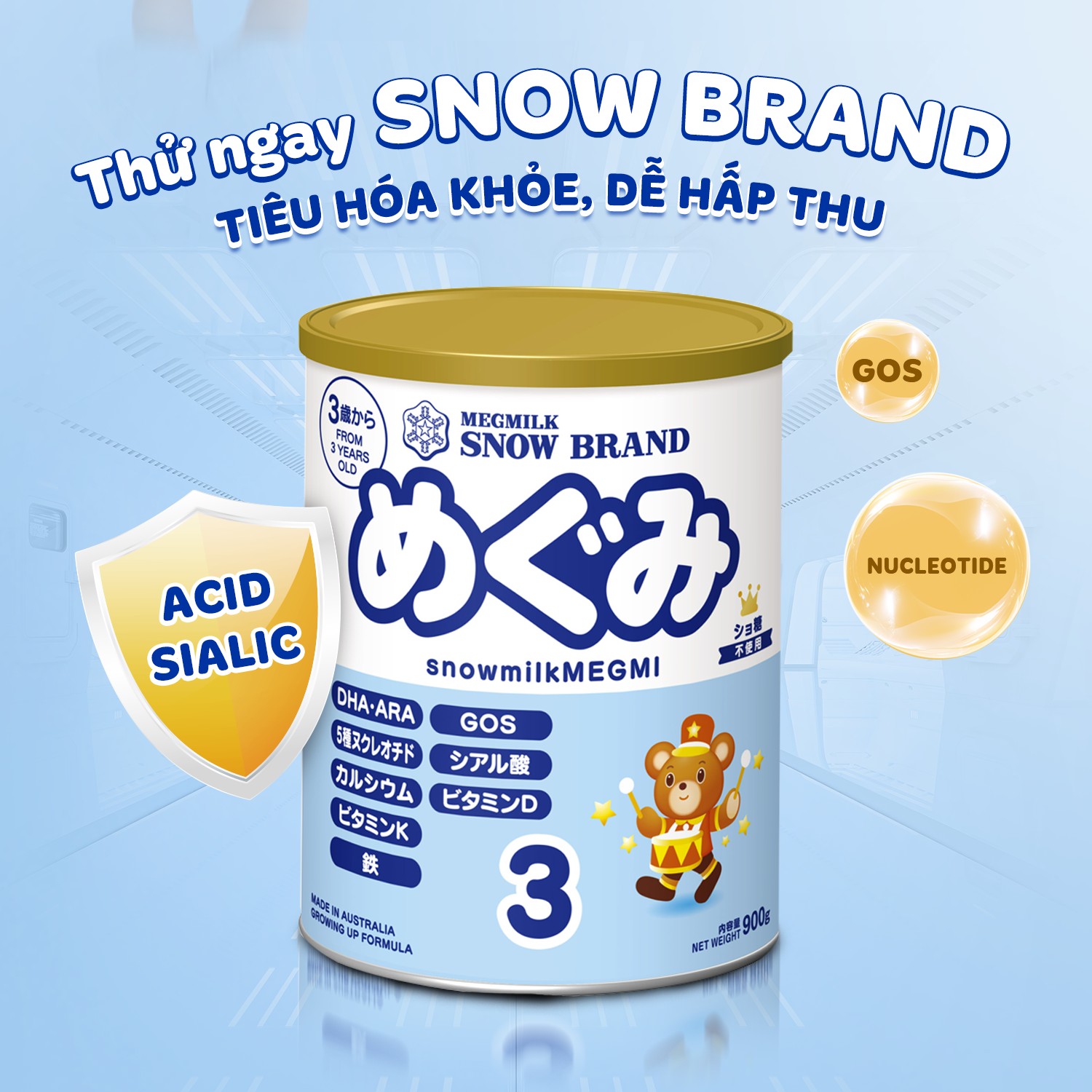 Thương hiệu sữa SNOW BRAND từ Nhật Bản cho trẻ em có gì đặc biệt? - Ảnh 1.