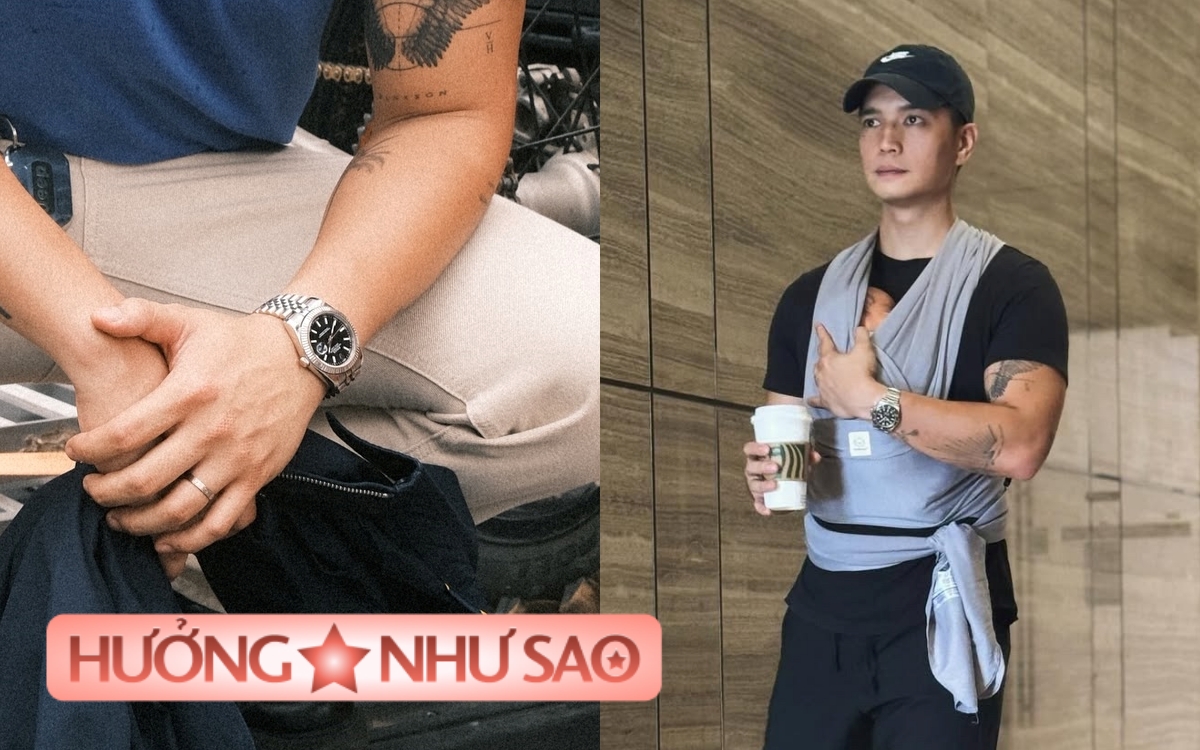 Huy Trần bán xe mua đồ cho con, vẫn quyết giữ lại 1 chiếc đồng hồ sang xịn mịn- Ảnh 1. Huy Trần bán xe mua đồ cho con, vẫn quyết giữ lại 1 chiếc đồng hồ sang xịn mịn- Ảnh 1.