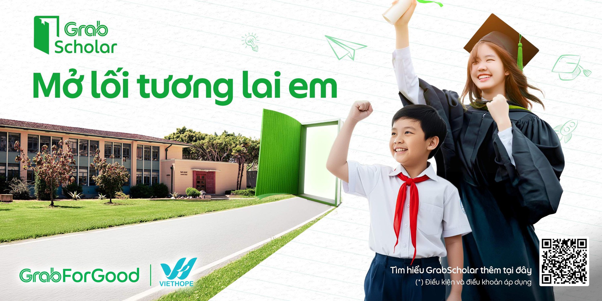 Grab triển khai chương trình học bổng GrabScholar dành cho học sinh, sinh viên Việt Nam- Ảnh 1.