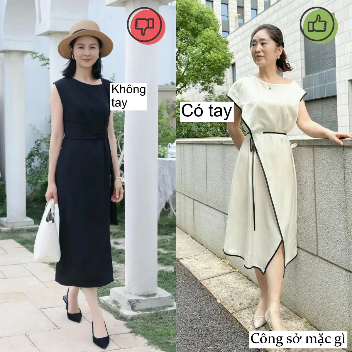 Ngoài 50 tuổi, phụ nữ trung niên diện váy thế nào để vừa sang trọng vừa tôn dáng? - Ảnh 2.