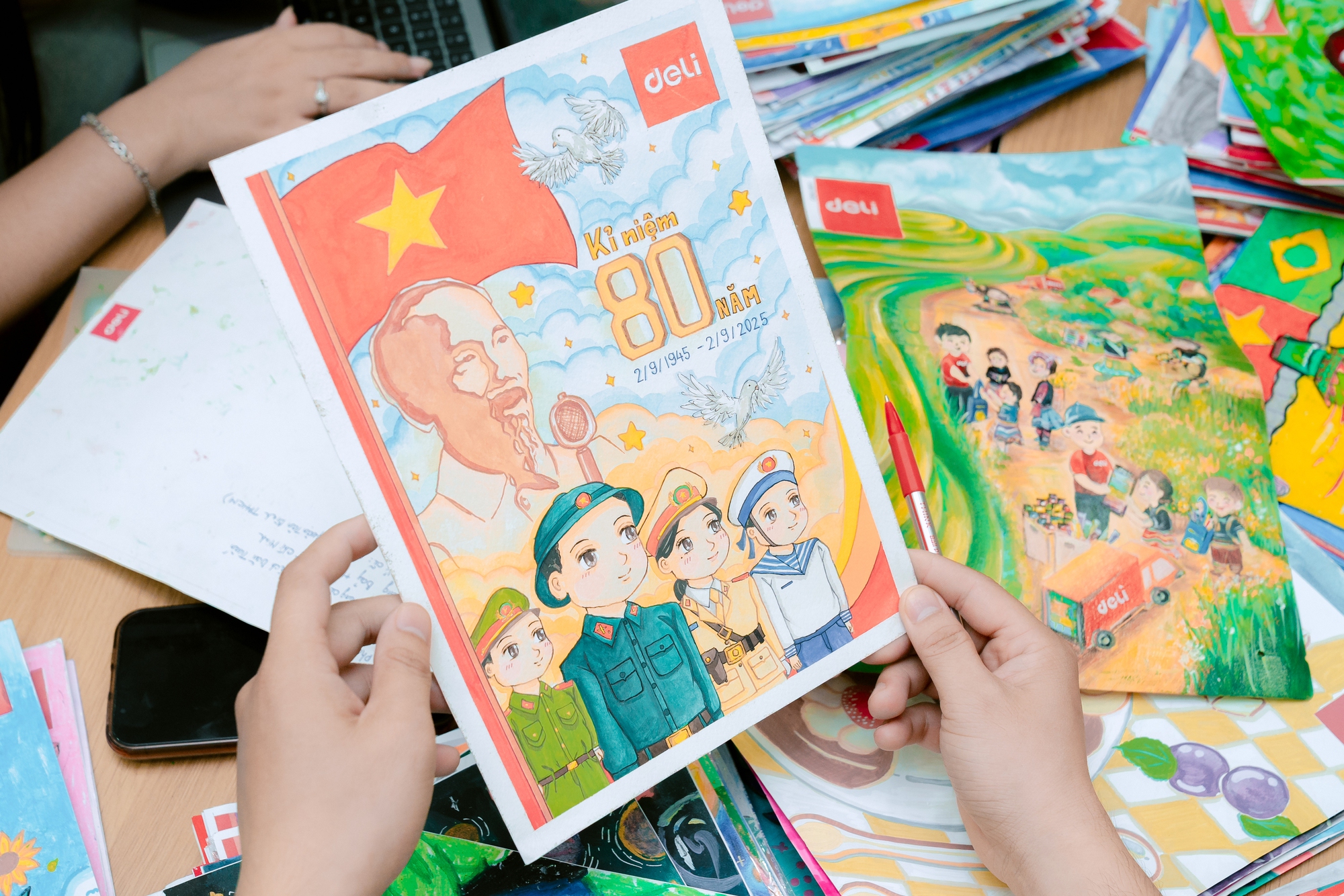 Văn phòng phẩm Deli kiến tạo không gian mỹ thuật sáng tạo cho tuổi học trò- Ảnh 3.