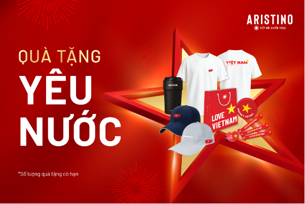 Aristino lan tỏa tinh thần dân tộc qua thời trang và hoạt động cộng đồng - Ảnh 3.