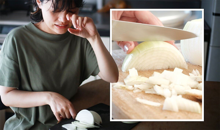 Mẹo đơn giản giúp thái hành không cay mắt - Ảnh 1. Mẹo đơn giản giúp thái hành không cay mắt - Ảnh 1.