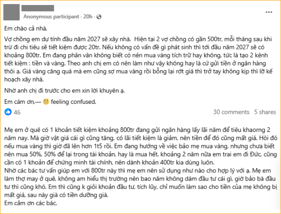 Giá vàng cứ lên rồi lại xuống, người “đau đầu” nhất là người có tiền: Không mua vàng thì tiếc mà mua lại sợ đu đỉnh!- Ảnh 1. Giá vàng cứ lên rồi lại xuống, người “đau đầu” nhất là người có tiền: Không mua vàng thì tiếc mà mua lại sợ đu đỉnh!- Ảnh 1.