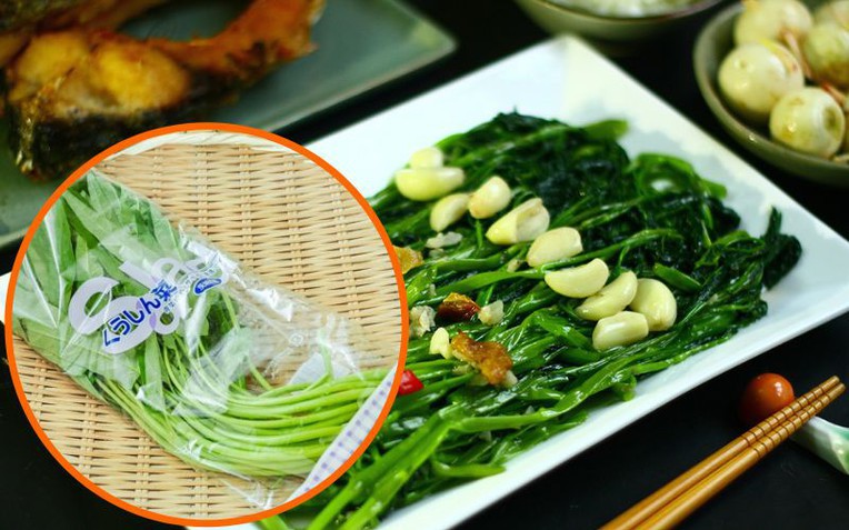 Loại rau &quot;nhà quê&quot; của Việt Nam, sang Nhật &quot;đắt xắt ra miếng&quot; nhưng vẫn được săn đón vì tốt cho dạ dày, giải độc gan và đẹp da
