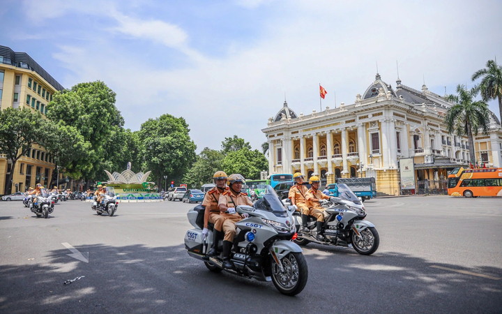 Lịch cấm đường ngày 30/8 phục vụ lễ tổng duyệt diễu binh, diễu hành A80 - Ảnh 1. Lịch cấm đường ngày 30/8 phục vụ lễ tổng duyệt diễu binh, diễu hành A80 - Ảnh 1.