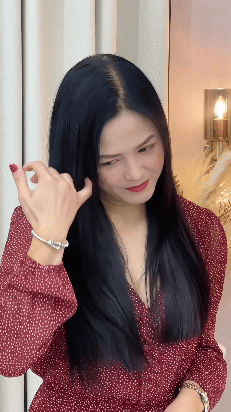Nữ diễn viên Mưa Đỏ trẻ thêm 10 tuổi- Ảnh 2. Nữ diễn viên Mưa Đỏ trẻ thêm 10 tuổi- Ảnh 2.