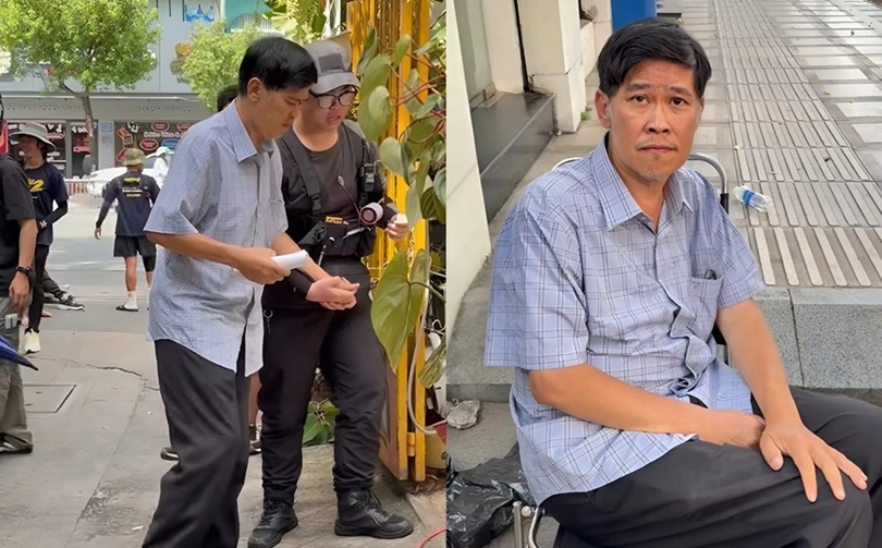 Phước Sang tiều tụy, phải có người đỡ, Hoài Linh: "Tôi xót lắm, tội vô cùng"- Ảnh 1. Phước Sang tiều tụy, phải có người đỡ, Hoài Linh: "Tôi xót lắm, tội vô cùng"- Ảnh 1.