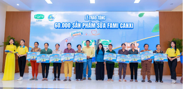 Gần 200.000 sản phẩm sữa Fami Canxi lan tỏa nhân ái, xây tương lai cứng cáp - Ảnh 2.